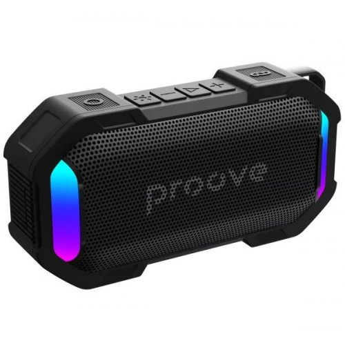 Портативна акустика Proove Black Rock 10W (PSBK08117201) Black купити в Україні: Київ, Львів, Хмельницький, Тернопіль, Івано-Франківськ | Низька ціна, відгуки, характеристики від TELEMART фото