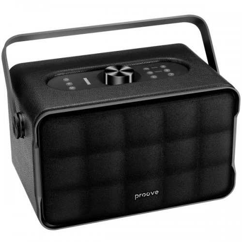 Портативна акустика Proove Fader 80W (PSFD8018AP01) Black купити в Україні: Київ, Львів, Хмельницький, Тернопіль, Івано-Франківськ | Низька ціна, відгуки, характеристики від TELEMART фото