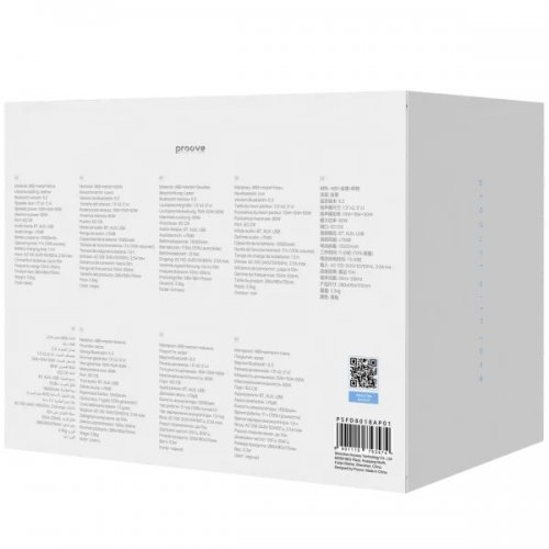 Портативна акустика Proove Fader 80W (PSFD8018AP01) Black купити в Україні: Київ, Львів, Хмельницький, Тернопіль, Івано-Франківськ | Низька ціна, відгуки, характеристики від TELEMART фото