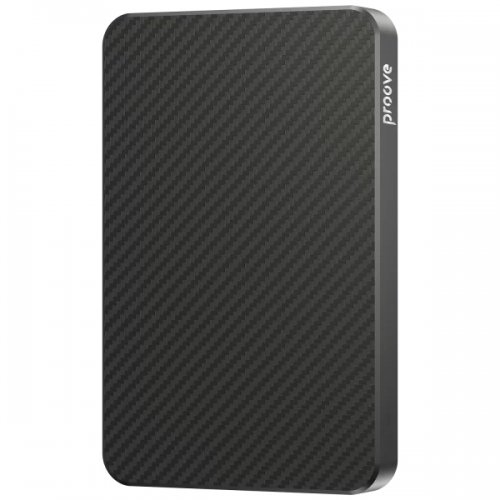 Powerbank Proove Carbon Slim 5000mAh 20W (PBCS20010001) Black купить в Украине: Киев, Днепр, Харьков, Одесса  | Низкая цена, отзывы, характеристики от TELEMART фото