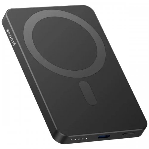 Powerbank Proove Carbon Slim 5000mAh 20W (PBCS20010001) Black купить в Украине: Киев, Днепр, Харьков, Одесса  | Низкая цена, отзывы, характеристики от TELEMART фото