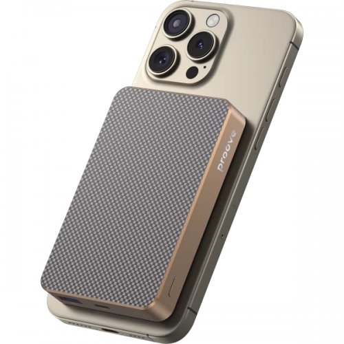 Powerbank Proove Carbon Slim 10000mAh 22.5W (PBCS22110050) Sunflare купити в Україні: Київ, Львів, Хмельницький, Тернопіль, Івано-Франківськ | Низька ціна, відгуки, характеристики від TELEMART фото