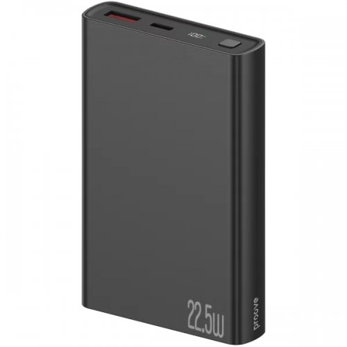 Powerbank Proove Hyper Flux Plus 10000mAh 22.5W (PBF122120001) Black купити в Україні: Київ, Львів, Хмельницький, Тернопіль, Івано-Франківськ | Низька ціна, відгуки, характеристики від TELEMART фото