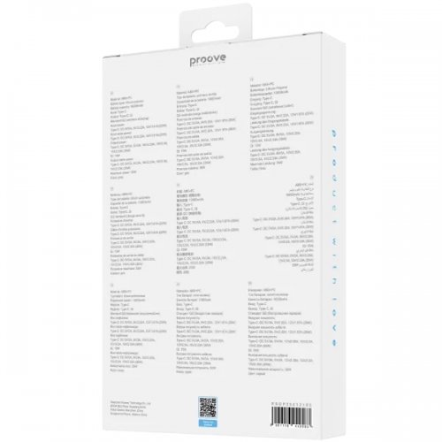 Powerbank Proove OverPower 10000mAh 35W Qi2 (PBOP35012105) Gray купити в Україні: Київ, Львів, Хмельницький, Тернопіль, Івано-Франківськ | Низька ціна, відгуки, характеристики від TELEMART фото