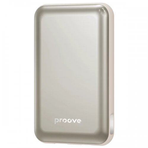 Powerbank Proove Vibe Energy Plus 10000mAh 22.5W (PBVE15012213) Gold купити в Україні: Київ, Львів, Хмельницький, Тернопіль, Івано-Франківськ | Низька ціна, відгуки, характеристики від TELEMART фото
