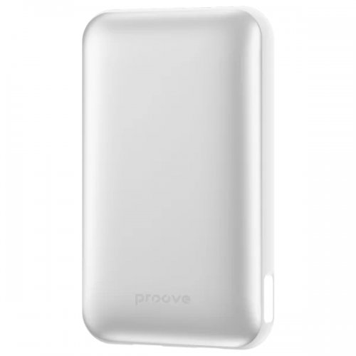 Powerbank Proove Vibe Energy Plus 10000mAh 22.5W (PBVE15012206) Silver/White купити в Україні: Київ, Львів, Хмельницький, Тернопіль, Івано-Франківськ | Низька ціна, відгуки, характеристики від TELEMART фото