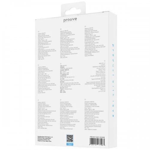 Powerbank Proove Vibe Energy Plus 10000mAh 22.5W (PBVE15012208) Sky Blue купити в Україні: Київ, Львів, Хмельницький, Тернопіль, Івано-Франківськ | Низька ціна, відгуки, характеристики від TELEMART фото