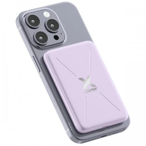 Powerbank Proove X-Core 5000mAh 20W (PNXC20010009) Purple купити в Україні: Київ, Львів, Хмельницький, Тернопіль, Івано-Франківськ | Низька ціна, відгуки, характеристики від TELEMART фото