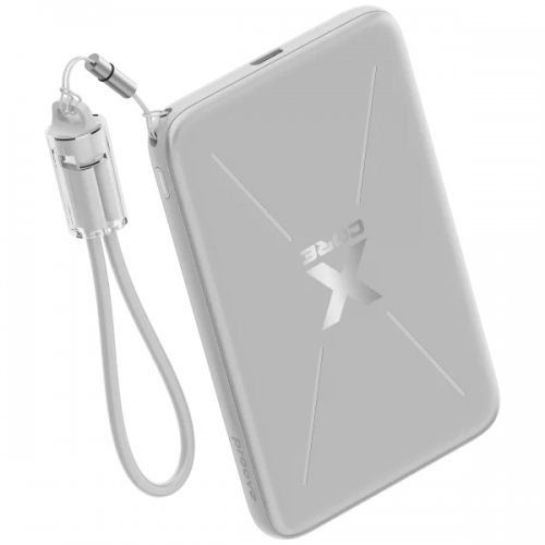Powerbank Proove X-Core 5000mAh 20W (PNXC20010006) Silver/White купити в Україні: Київ, Львів, Хмельницький, Тернопіль, Івано-Франківськ | Низька ціна, відгуки, характеристики від TELEMART фото
