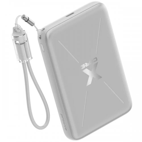 Powerbank Proove X-Core 10000mAh 22.5W (PNXC22010006) Silver/White купити в Україні: Київ, Львів, Хмельницький, Тернопіль, Івано-Франківськ | Низька ціна, відгуки, характеристики від TELEMART фото