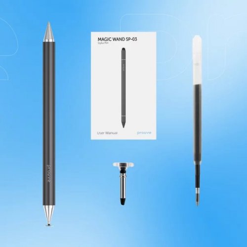 Стилус Proove Stylus Magic Wand SP-03 (STS300000001) Black купить в Украине: Киев, Днепр, Харьков, Одесса  | Низкая цена, отзывы, характеристики от TELEMART фото