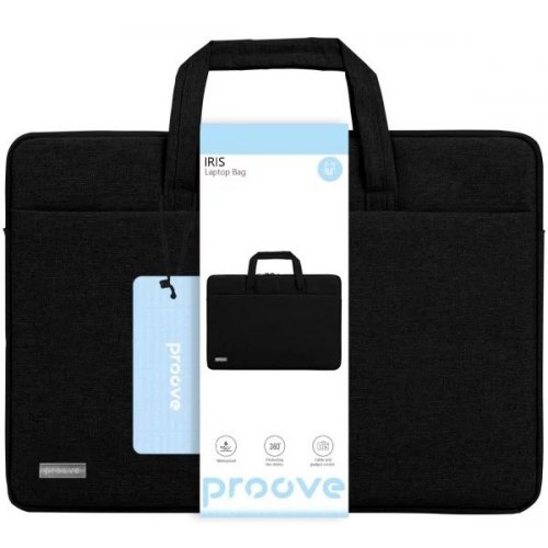 Сумка Proove 15.6" Iris (LBIR15000001) Black купити в Україні: Київ, Львів, Хмельницький, Тернопіль, Івано-Франківськ | Низька ціна, відгуки, характеристики від TELEMART фото