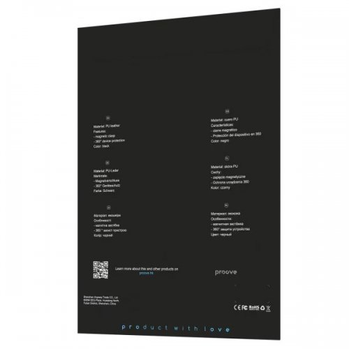 Чохол Proove 15.4"/16.2" Leather Sleeve MacBook (PCLSMB161602) Black купити в Україні: Київ, Львів, Хмельницький, Тернопіль, Івано-Франківськ | Низька ціна, відгуки, характеристики від TELEMART фото