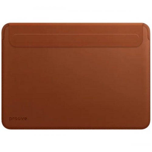 Чохол Proove 15.4"/16.2" Leather Sleeve MacBook (PCLSMB161615) Brown купити в Україні: Київ, Львів, Хмельницький, Тернопіль, Івано-Франківськ | Низька ціна, відгуки, характеристики від TELEMART фото