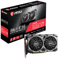 Відеокарта MSI Radeon RX 5500 XT MECH OC 8192MB (RX 5500 XT MECH 8G OC) (Відновлено продавцем, 864487)