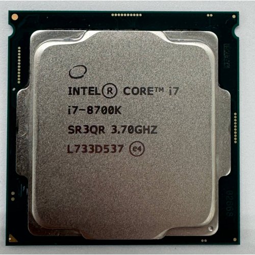 Процессор Intel Core i7-8700K 3.7(4.7)GHz 12MB s1151 Box (BX80684I78700K) (Восстановлено продавцом, 864510) купить в Украине: Киев, Днепр, Харьков, Одесса  | Проверка совместимости, низкая цена, отзывы, характеристики от TELEMART фото