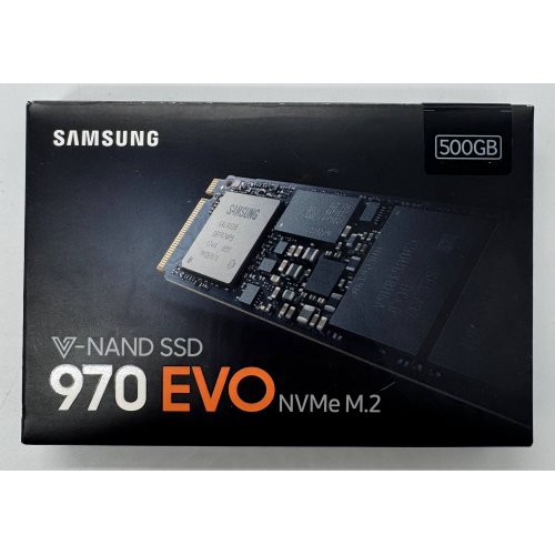 Ssd-диск Samsung 970 EVO V-NAND MLC 500GB M.2 (2280 PCI-E) (MZ-V7E500BW) (Восстановлено продавцом, 864511) купить в Украине: Киев, Днепр, Харьков, Одесса  | Проверка совместимости, низкая цена, отзывы, характеристики от TELEMART фото