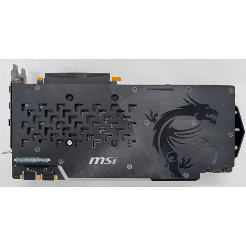 Відеокарта MSI GeForce GTX 1080 Ti Gaming X TRIO 11264MB (GTX 1080 Ti GAMING X TRIO) (Відновлено продавцем, 864516) купити в Україні: Київ, Львів, Хмельницький, Тернопіль, Івано-Франківськ | Перевірка сумісності, низька ціна, відгуки, характеристики від TELEMART фото