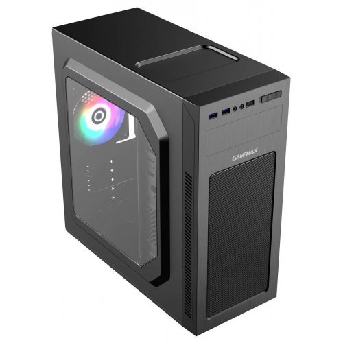 Уцінка корпус GAMEMAX MT525-2U3TYC-NP FRGB без БЖ Black (Розкрита упаковка, 864556) купити в Україні: Київ, Львів, Хмельницький, Тернопіль, Івано-Франківськ | Перевірка сумісності, низька ціна, відгуки, характеристики від TELEMART фото