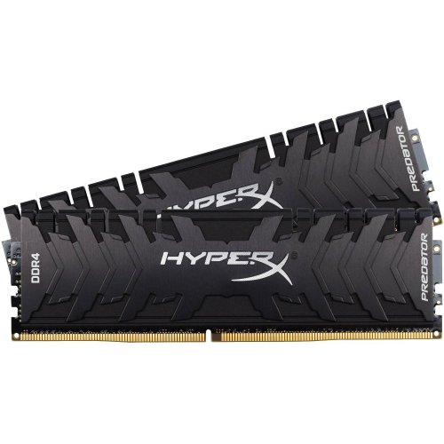 Озу HyperX DDR4 16GB (2x8GB) 3600Mhz Predator Black (HX436C17PB4K2/16) (Восстановлено продавцом, 864712) купить в Украине: Киев, Днепр, Харьков, Одесса  | Проверка совместимости, низкая цена, отзывы, характеристики от TELEMART фото
