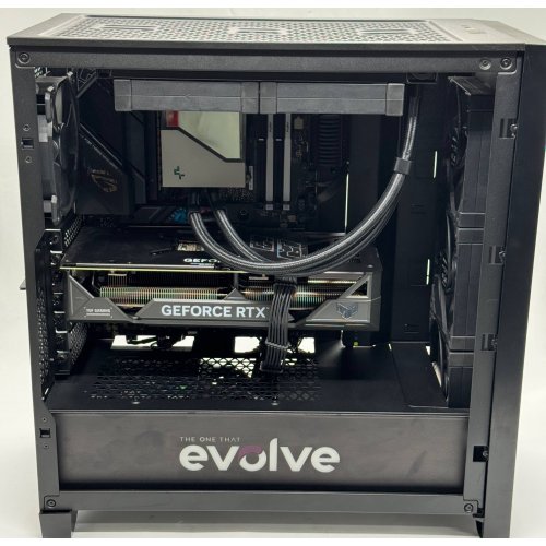 Компьютер EVOLVE GamePart Platinum 7H+ (EVGP-P7Hi1360KFN407TI-D532S1TBk) Black (Восстановлено продавцом, 864714) купить в Украине: Киев, Днепр, Харьков, Одесса  | Низкая цена, отзывы, характеристики от TELEMART фото