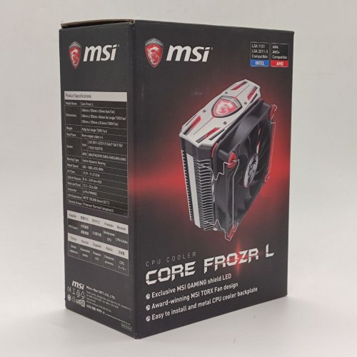 Кулер MSI CORE FROZR L (Восстановлено продавцом, 864727) купить в Украине: Киев, Днепр, Харьков, Одесса  | Проверка совместимости, низкая цена, отзывы, характеристики от TELEMART фото