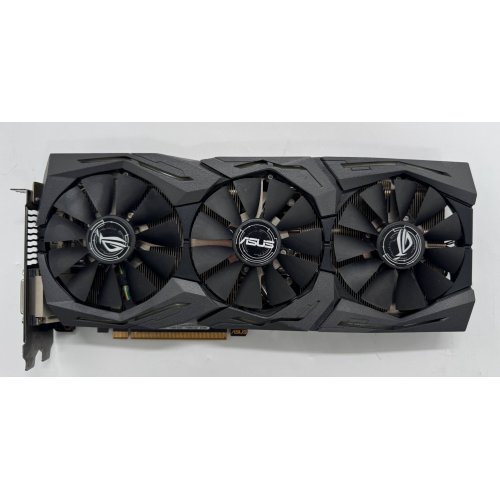 Видеокарта Asus ROG GeForce GTX 1070 STRIX OC 8192MB (STRIX-GTX1070-O8G-GAMING) (Восстановлено продавцом, 864728) купить в Украине: Киев, Днепр, Харьков, Одесса  | Проверка совместимости, низкая цена, отзывы, характеристики от TELEMART фото