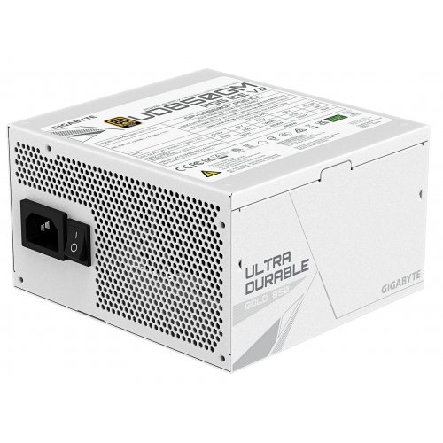 Уценка блок питания Gigabyte UD850GM PG5 V2 850W (GP-UD850GM PG5 ICE) Ice (Вскрытая упаковка, 864729) купить в Украине: Киев, Днепр, Харьков, Одесса  | Проверка совместимости, низкая цена, отзывы, характеристики от TELEMART фото