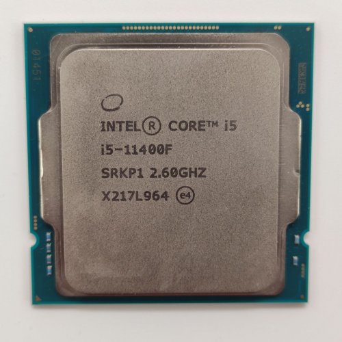 Процессор Intel Core i5-11400F 2.6(4.4)GHz 12MB s1200 Tray (CM8070804497016) (Восстановлено продавцом, 864747) купить в Украине: Киев, Днепр, Харьков, Одесса  | Проверка совместимости, низкая цена, отзывы, характеристики от TELEMART фото