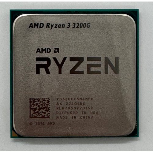 Процесор AMD Ryzen 3 3200G 3.6(4)GHz 4MB sAM4 Box (YD3200C5FHBOX) (Відновлено продавцем, 864767) купити в Україні: Київ, Львів, Хмельницький, Тернопіль, Івано-Франківськ | Перевірка сумісності, низька ціна, відгуки, характеристики від TELEMART фото