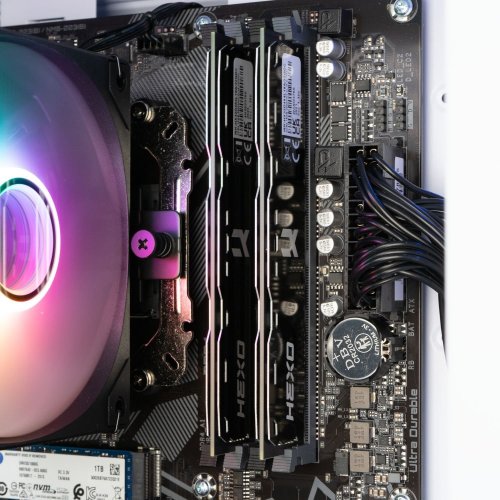 Компьютер HEXO Gaming Mainstream Base (HGMB-5600N5060-16S500GWH) White купить в Украине: Киев, Днепр, Харьков, Одесса  | Низкая цена, отзывы, характеристики от TELEMART фото