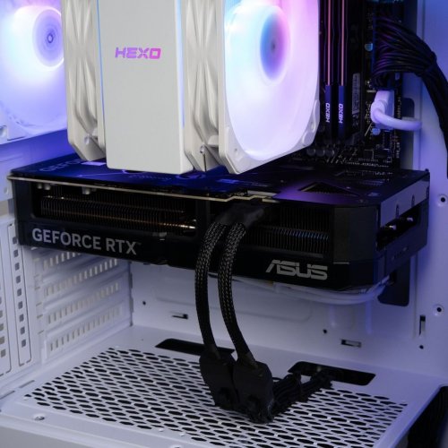 Комп'ютер HEXO Gaming Mainstream Base (HGMB-5600N5060-16S500GWH) White купити в Україні: Київ, Львів, Хмельницький, Тернопіль, Івано-Франківськ | Низька ціна, відгуки, характеристики від TELEMART фото
