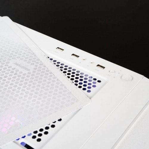 Комп'ютер HEXO Gaming Mainstream Base (HGMB-5600N5060-16S500GWH) White купити в Україні: Київ, Львів, Хмельницький, Тернопіль, Івано-Франківськ | Низька ціна, відгуки, характеристики від TELEMART фото