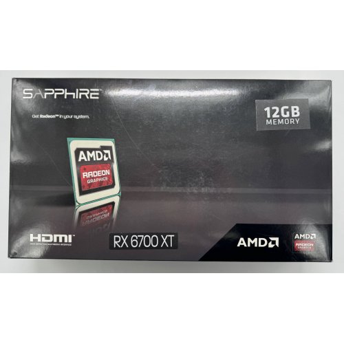 Видеокарта Sapphire Radeon RX 6700 XT Nitro+ 12288MB (11306-08-20G) (Восстановлено продавцом, 864845) купить в Украине: Киев, Днепр, Харьков, Одесса  | Проверка совместимости, низкая цена, отзывы, характеристики от TELEMART фото