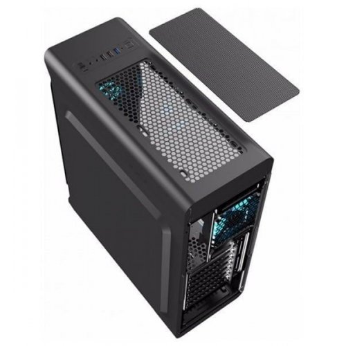Корпус GAMEMAX StarLight B Window без БП Black/Blue (Восстановлено продавцом, 864855) купить в Украине: Киев, Днепр, Харьков, Одесса  | Проверка совместимости, низкая цена, отзывы, характеристики от TELEMART фото