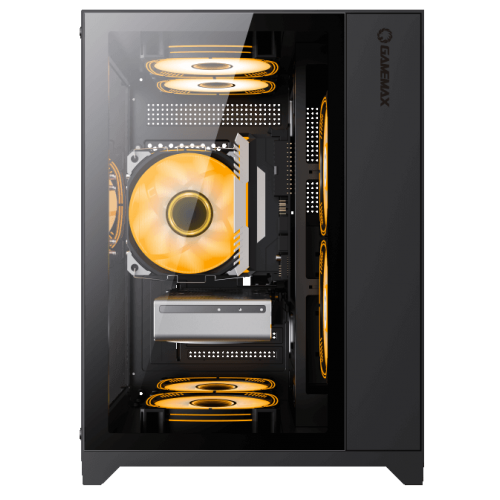 Корпус GAMEMAX Infinity Mini Tempered Glass без БП Black (Восстановлено продавцом, 864857) купить в Украине: Киев, Днепр, Харьков, Одесса  | Проверка совместимости, низкая цена, отзывы, характеристики от TELEMART фото