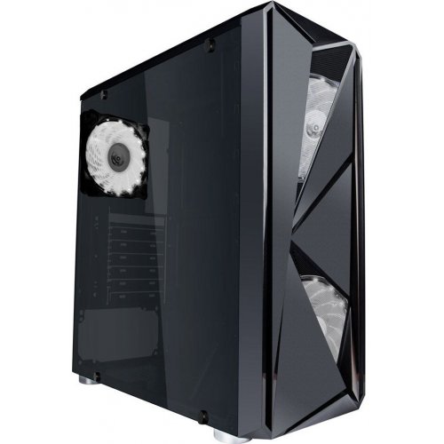 Корпус 1stPlayer Firerose F4-A1 White LED без БП Black (Восстановлено продавцом, 864859) купить в Украине: Киев, Днепр, Харьков, Одесса  | Проверка совместимости, низкая цена, отзывы, характеристики от TELEMART фото