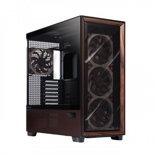 Корпус Antec Flux Pro Noctua Edition Tempered Glass без БЖ Black/Brown купити в Україні: Київ, Львів, Хмельницький, Тернопіль, Івано-Франківськ | Перевірка сумісності, низька ціна, відгуки, характеристики від TELEMART фото