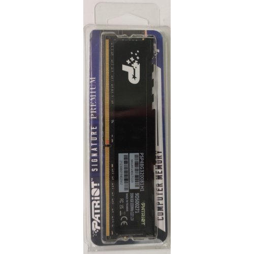 Озп Patriot DDR4 8GB 3200Mhz Signature Line Premium (PSP48G320081H1) (Відновлено продавцем, 864869) купити в Україні: Київ, Львів, Хмельницький, Тернопіль, Івано-Франківськ | Перевірка сумісності, низька ціна, відгуки, характеристики від TELEMART фото