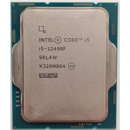 Процессор Intel Core i5-12400F 2.5(4.4)GHz 18MB s1700 Tray (CM8071504555318) (Восстановлено продавцом, 864874) купить в Украине: Киев, Днепр, Харьков, Одесса  | Проверка совместимости, низкая цена, отзывы, характеристики от TELEMART фото