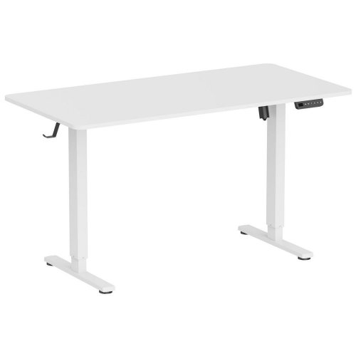 Уцінка стіл з електро регулюванням висоти OfficePro ODE1470 White (Розкрита упаковка, 864883) купити в Україні: Київ, Львів, Хмельницький, Тернопіль, Івано-Франківськ | Низька ціна, відгуки, характеристики від TELEMART фото