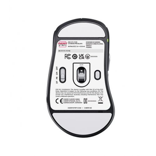 Уцінка миша Cherry Xtrfy M64 Pro 8K Wireless RGB (CX-M64W-PRO-BLACK) Black (Розкрита упаковка, 864887) купити в Україні: Київ, Львів, Хмельницький, Тернопіль, Івано-Франківськ | Низька ціна, відгуки, характеристики від TELEMART фото