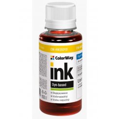 Чорнило ColorWay HP HW350 100ml (CW-HW350Y01) Yellow