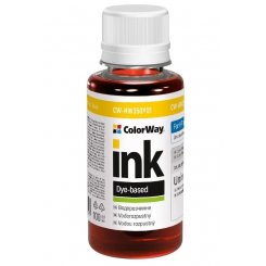 Чернила ColorWay HP HW350 100ml (CW-HW350Y01) Yellow