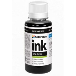 Чорнило ColorWay HP HW652 100ml (CW-HW652BK01) Black