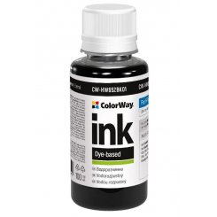 Чернила ColorWay HP HW652 100ml (CW-HW652BK01) Black