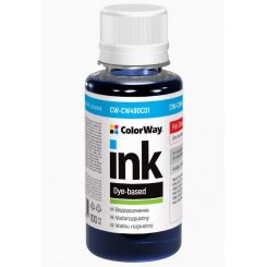 Чернила ColorWay Canon CW490 100ml (CW-CW490C01) Cyan