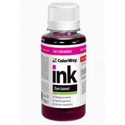 Чернила ColorWay Canon CW490 100ml (CW-CW490M01) Magenta