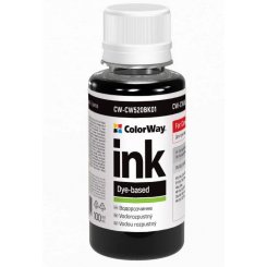 Чернила ColorWay Canon CW520 100ml (CW-CW520BK01) Black