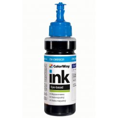 Чернила ColorWay Epson EW810 100ml (CW-EW810C01) Cyan